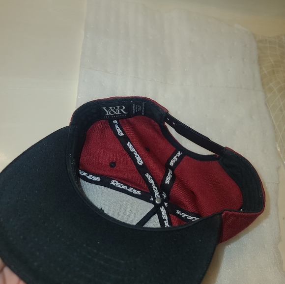 Burgundy Y&R Los Angeles Reckless Snapback - Picture 4 of 7